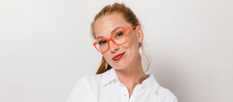 Pumpkin Spice & Everything Nice: Orange Reading Glasses for Fall