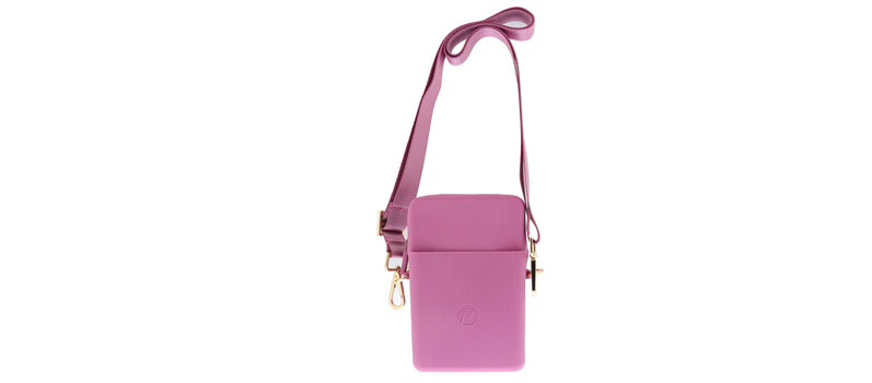 Silicone Crossbody in Orchid
