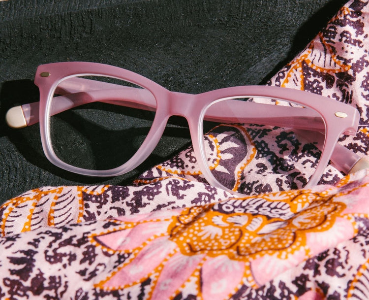 Cat Eye Glasses, Pink Glasses Frame