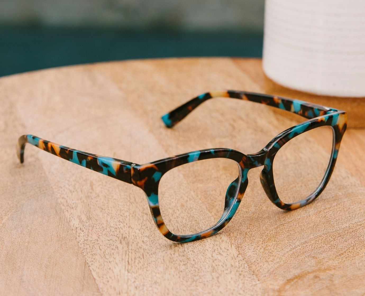 Peepers Betsy Blue Light Readers Black Marble 0.00