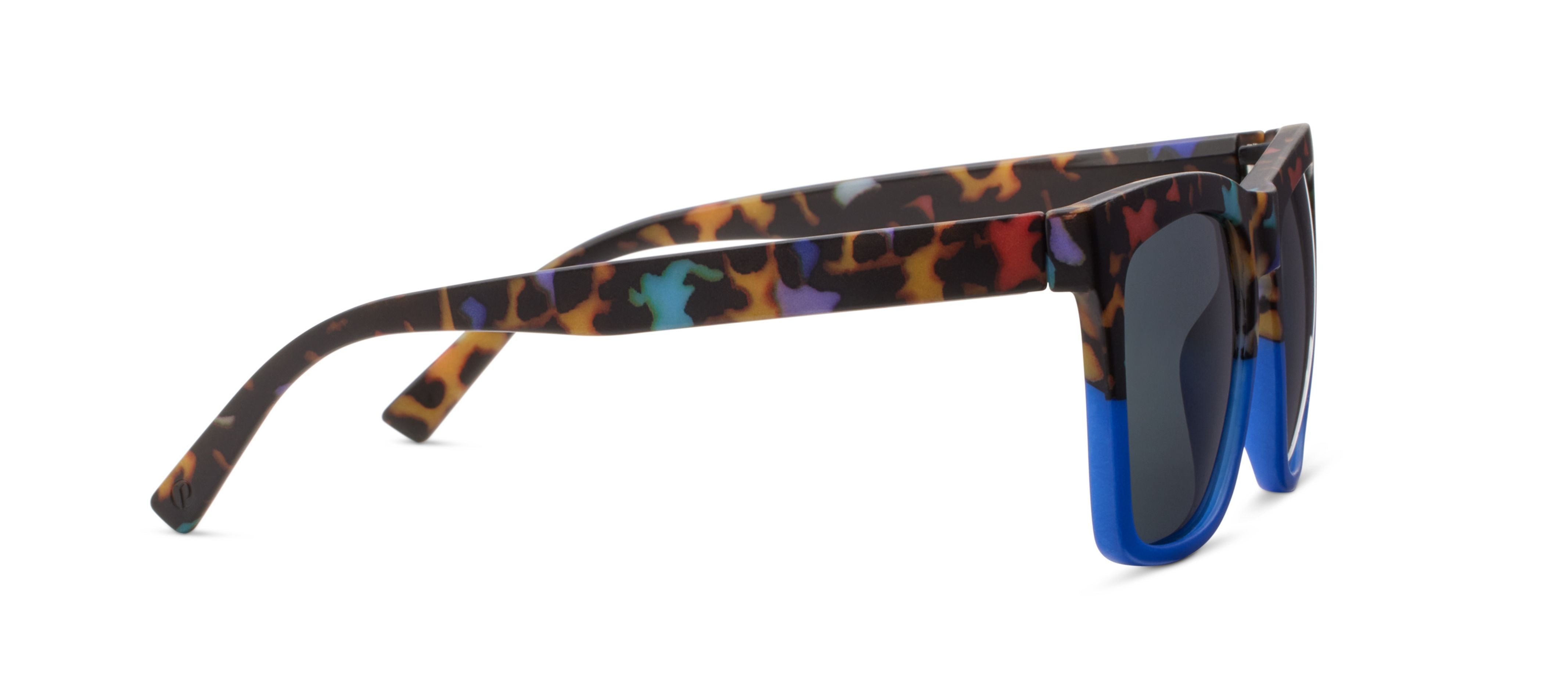 Kate Spade - Blue Tortoise Shell Wayfarer-Style Sunglasses – Current  Boutique