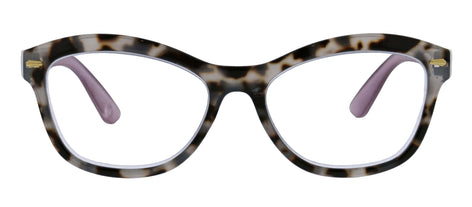 Jcerki Polarizing Blue Reading Glasses + 3.25 Strengths Light Black Frames