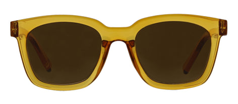 Sunny Perspective Yellow Square Sunglasses